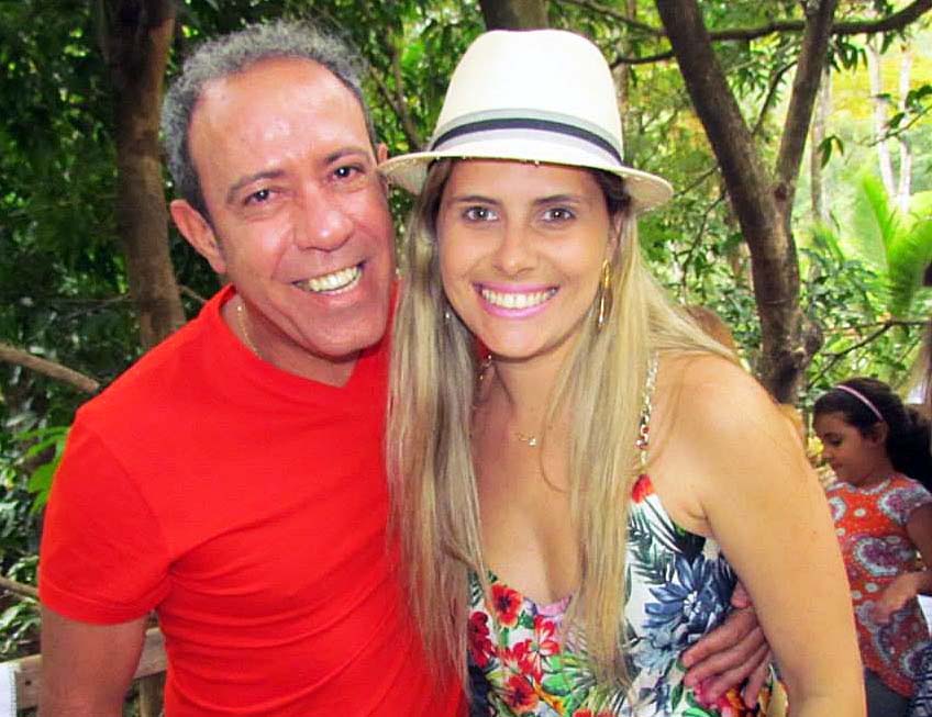 Ismá Canedo e Camila Araújo: sempre simpáticos
